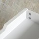 Nordiva Beyaz Masif Ayaklı Çalışma Masası 100 cm Nordiva Beyaz Masif Ayaklı Çalışma Masası 100 cm