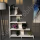 Scalora Beyaz Modern Basamaklı Kitaplık 92 cm Scalora Beyaz Modern Basamaklı Kitaplık 92 cm