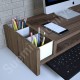 Sarella Ceviz-Beyaz Monitör Yükseltici Stand 54 cm Sarella Ceviz-Beyaz Monitör Yükseltici Stand 54 cm
