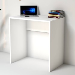 Minola Beyaz Kompakt Çalışma Masası 72 cm